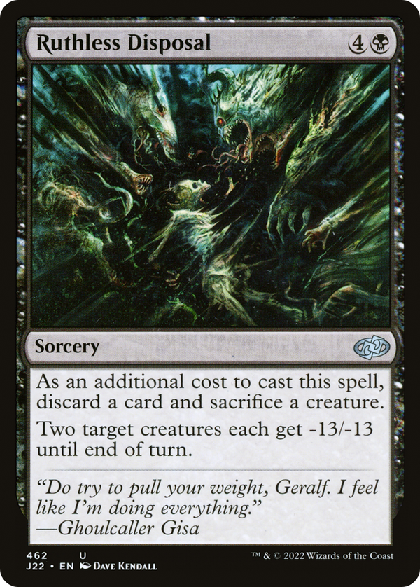 Ruthless Disposal (J22-462) - Jumpstart 2022