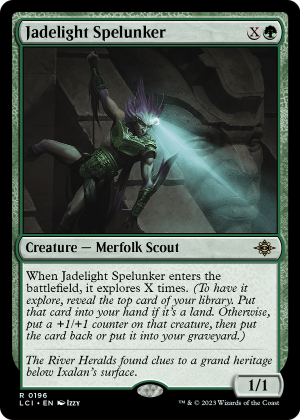 Jadelight Spelunker (LCI-196) - The Lost Caverns of Ixalan Foil