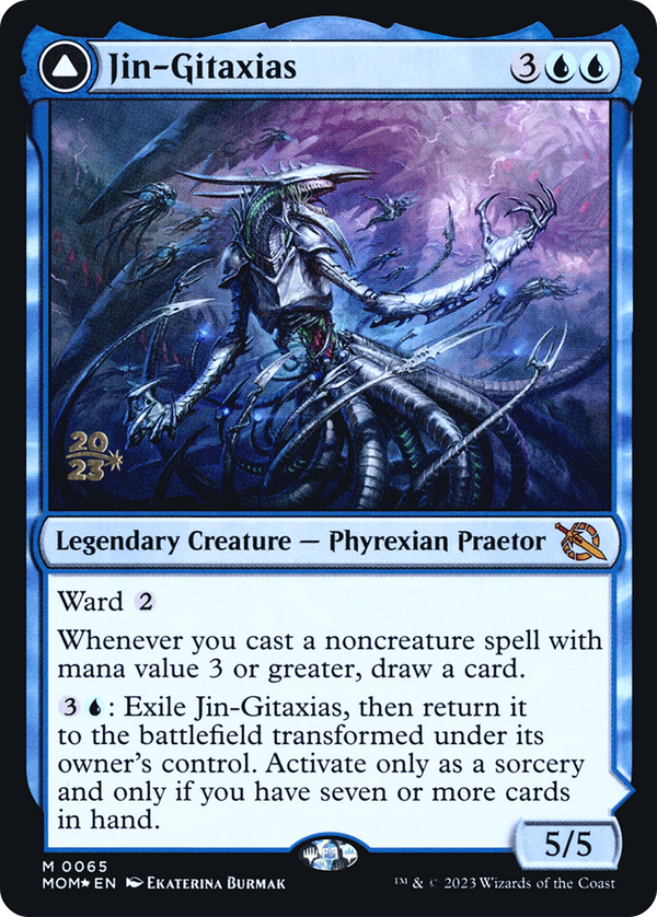Jin-Gitaxias (PRE-065) - March of the Machine Promos Foil