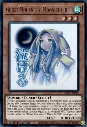 Ghost Mourner & Moonlit Chill (RA05-EN096) - Rarity Collection 5 1st Edition