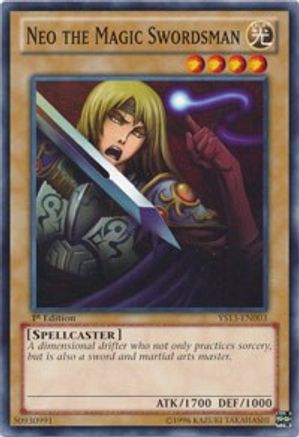Neo the Magic Swordsman (YS13-EN003) - Super Starter: V for Victory 1st Edition