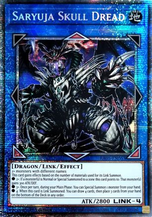 Saryuja Skull Dread (Starlight Rare) (RA05-EN053) - Rarity Collection 5 1st Edition