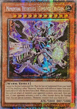 Mementoal Tecuhtlica - Combined Creation (Starlight Rare) (RA05-EN029) - Rarity Collection 5 1st Edition