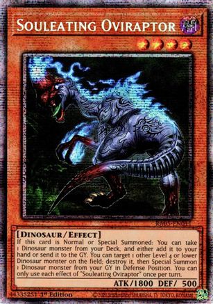 Souleating Oviraptor (Starlight Rare) (RA05-EN011) - Rarity Collection 5 1st Edition
