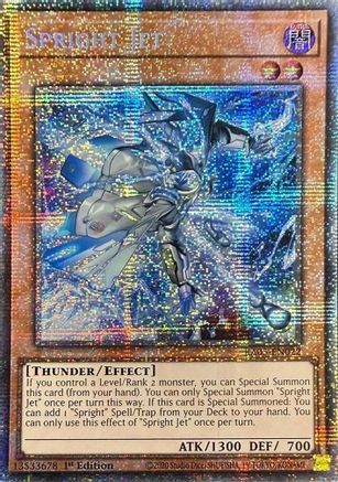 Spright Jet (Starlight Rare) (RA05-EN022) - Rarity Collection 5 1st Edition