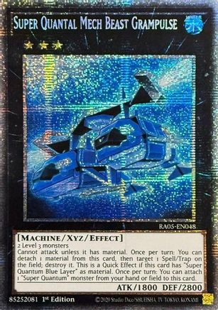 Super Quantal Mech Beast Grampulse (Starlight Rare) (RA05-EN048) - Rarity Collection 5 1st Edition