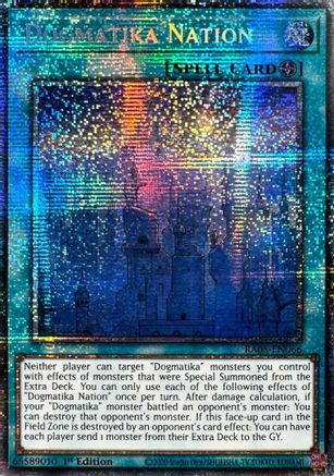 Dogmatika Nation (Starlight Rare) (RA05-EN066) - Rarity Collection 5 1st Edition
