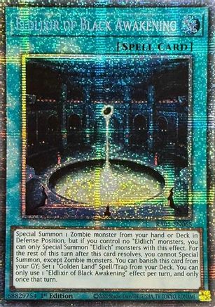 Eldlixir of Black Awakening (Starlight Rare) (RA05-EN065) - Rarity Collection 5 1st Edition