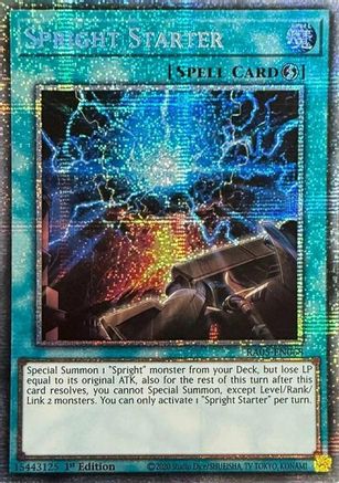Spright Starter (Starlight Rare) (RA05-EN068) - Rarity Collection 5 1st Edition