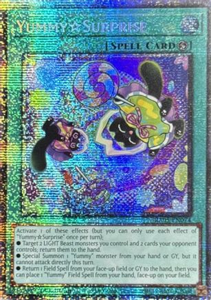 YummySurprise (Starlight Rare) (RA05-EN074) - Rarity Collection 5 1st Edition