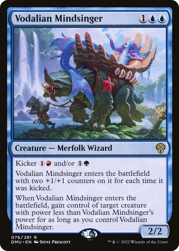 Vodalian Mindsinger (PPDMU-076) - Dominaria United Promos
