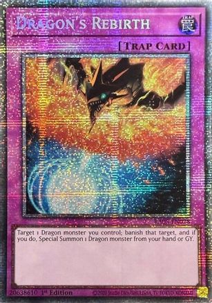 Dragon's Rebirth (Starlight Rare) (RA05-EN078) - Rarity Collection 5 1st Edition