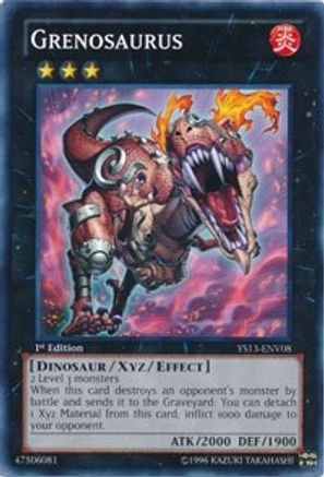 Grenosaurus (YS13-ENV08) - Super Starter: V for Victory Power-Up Pack Limited