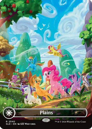 Plains (2540) (SLD-2540) - Secret Lair Drop Series Foil