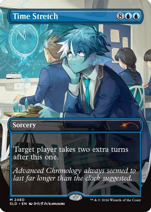 Time Stretch (2480) (SLD-2480) - Secret Lair Drop Series Foil