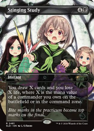 Stinging Study (SLD-2481) - Secret Lair Drop Series