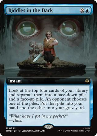Riddles in the Dark (Extended Artt) (HOB-292) - The Hobbit Foil