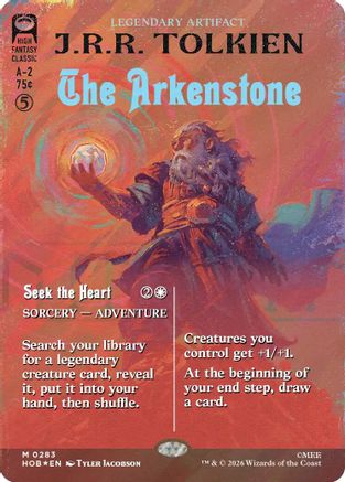 The Arkenstone (Borderless) (Surge Foil) (HOB-283) - The Hobbit Foil