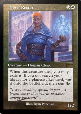 Arena Rector (Retro Frame) (SLD-7130) - Secret Lair Drop Series Foil