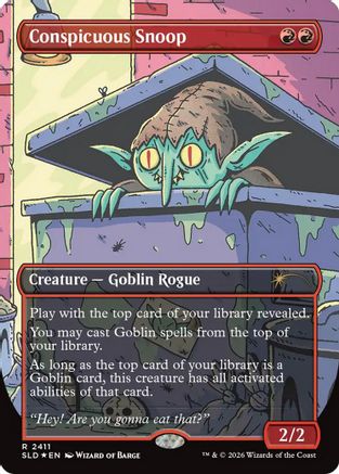 Conspicuous Snoop (SLD-2411) - Secret Lair Drop Series Foil