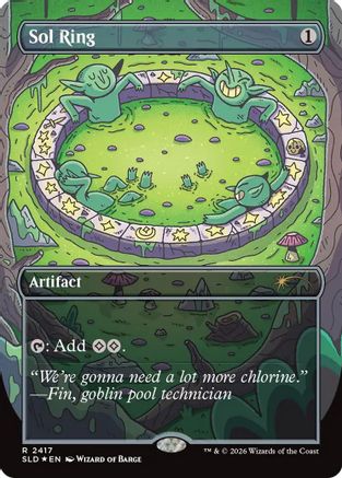 Sol Ring (2417) (SLD-2417) - Secret Lair Drop Series Foil