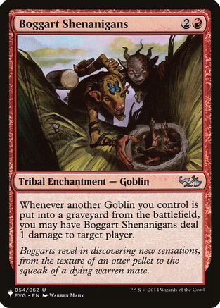 Boggart Shenanigans (LIST-054) - The List Reprints