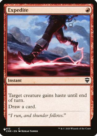 Expedite (CMR) (LIST-413) - The List Reprints