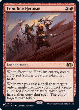 Frontline Heroism (LIST-015) - The List Reprints