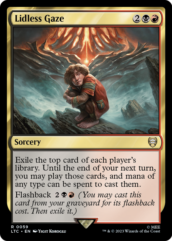 Lidless Gaze (LTC-059) - Tales of Middle-earth Commander