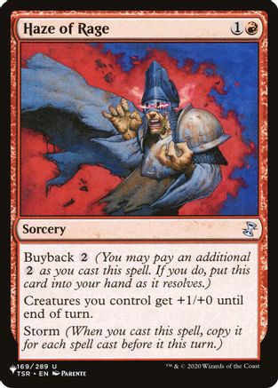 Haze of Rage (LIST-169) - The List Reprints