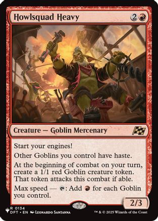 Howlsquad Heavy (LIST-134) - The List Reprints