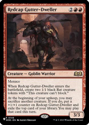 Redcap Gutter-Dweller (LIST-146) - The List Reprints