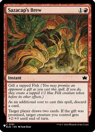 Sazacap's Brew (LIST-151) - The List Reprints