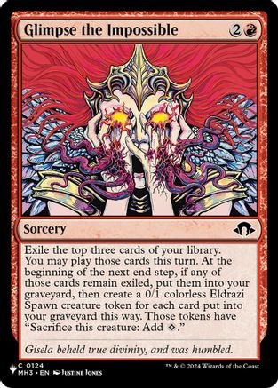 Glimpse the Impossible (LIST-124) - The List Reprints