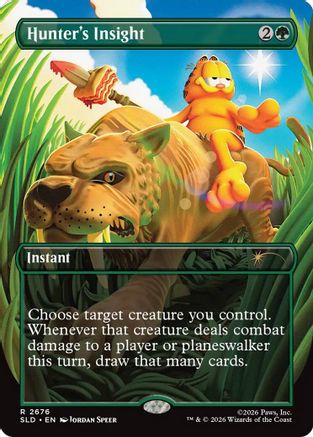 Hunter's Insight (SLD-2676) - Secret Lair Drop Series Foil