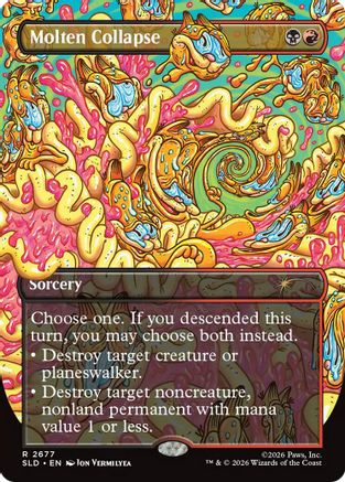 Molten Collapse (SLD-2677) - Secret Lair Drop Series Foil