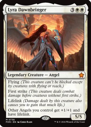 Lyra Dawnbringer (0738) (FDN-738) - Foundations
