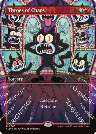 Throes of Chaos (SLD-2703) - Secret Lair Drop Series Foil