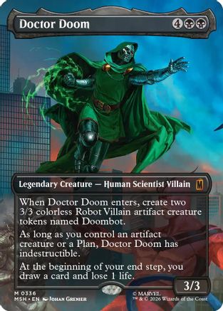Doctor Doom (Borderless) (0336) (MSH-336) - Marvel Super Heroes