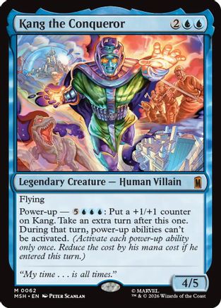 Kang the Conqueror (MSH-062) - Marvel Super Heroes Foil
