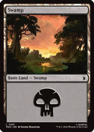 Swamp (0291) (MSH-291) - Marvel Super Heroes