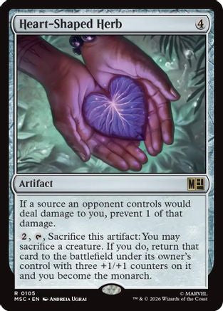 Heart-Shaped Herb (MSC-105) - Commander: Marvel Super Heroes