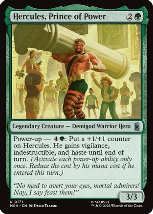 Hercules, Prince of Power (MSH-171) - Marvel Super Heroes