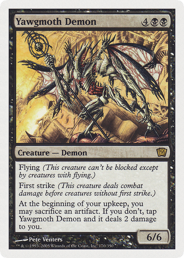 Yawgmoth Demon (9ED-170) - 9th Edition