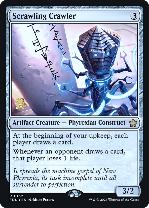 Scrawling Crawler (PRE-132) - Foundations Promos Foil