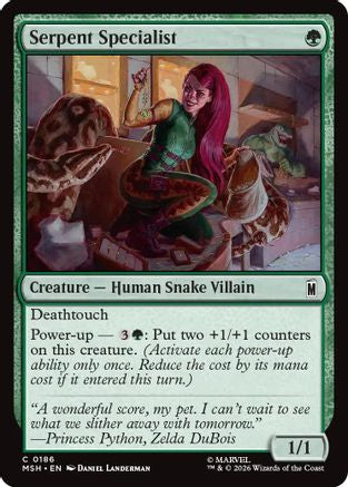 Serpent Specialist (MSH-186) - Marvel Super Heroes