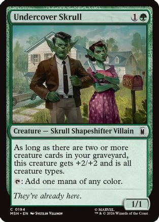 Undercover Skrull (MSH-194) - Marvel Super Heroes