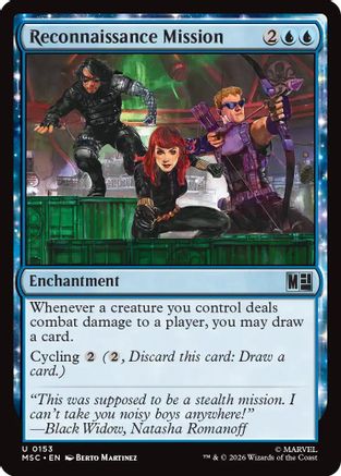 Reconnaissance Mission (MSC-153) - Commander: Marvel Super Heroes