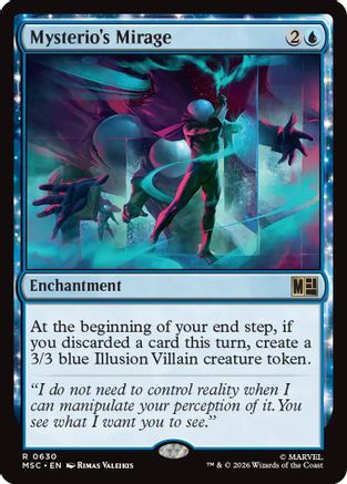 Mysterio's Mirage (MSC-630) - Commander: Marvel Super Heroes Foil