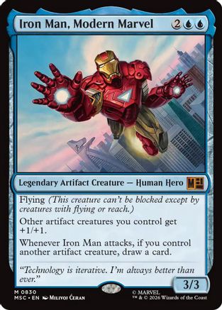 Iron Man, Modern Marvel (MSC-830) - Commander: Marvel Super Heroes